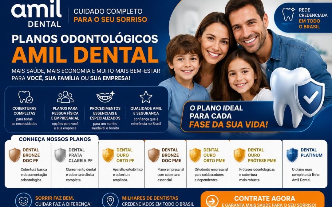Amil Dental-Ouro-Prata-Bronze-Conheça-Todos-os-Planos-Odontológicos-Individuais-Empresariais